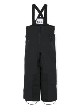 Molo Play Pro Kids Ski Snow Bib Trousers Very Black Size 98 / 3T